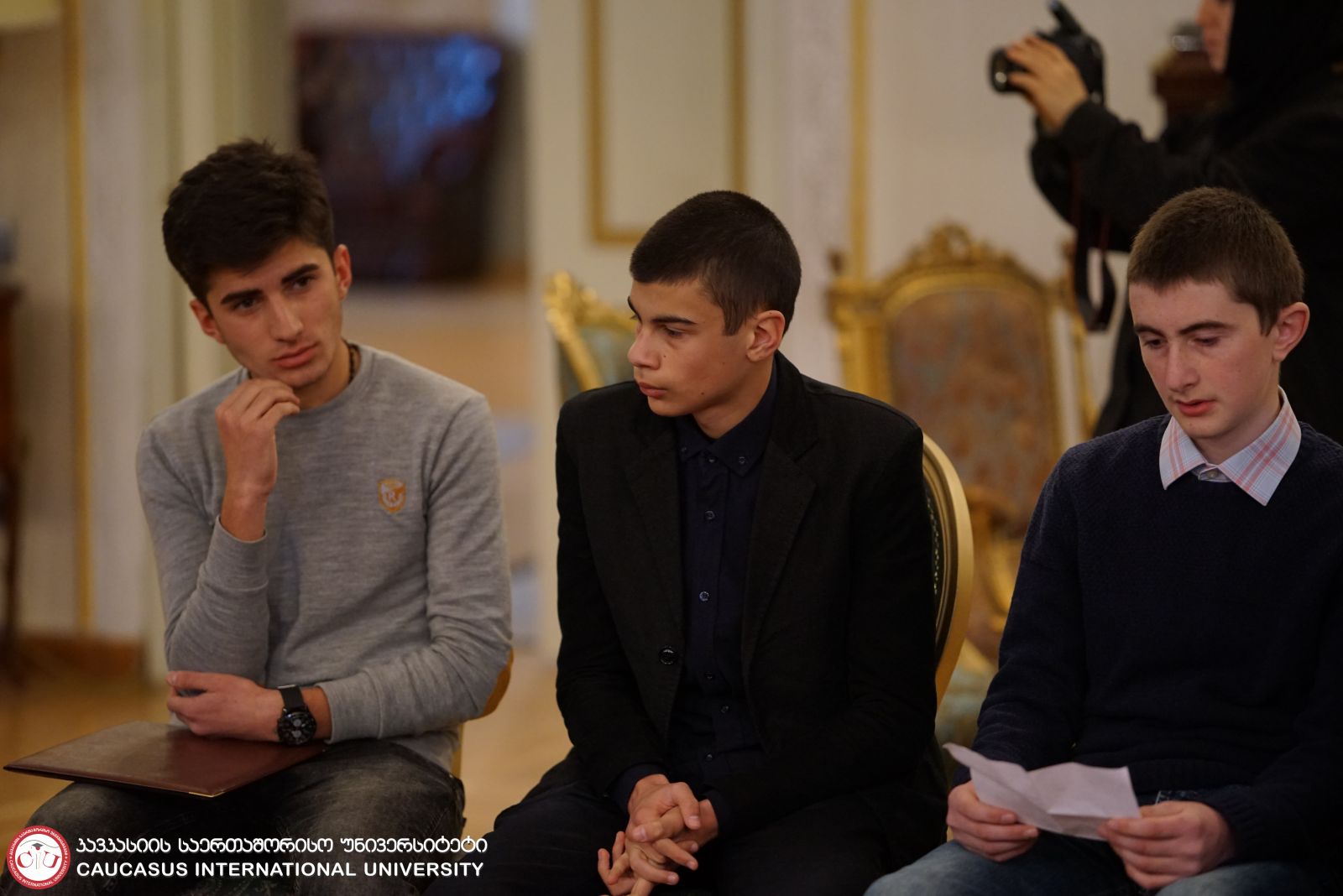 შეხვედრა პატრიარქთან
