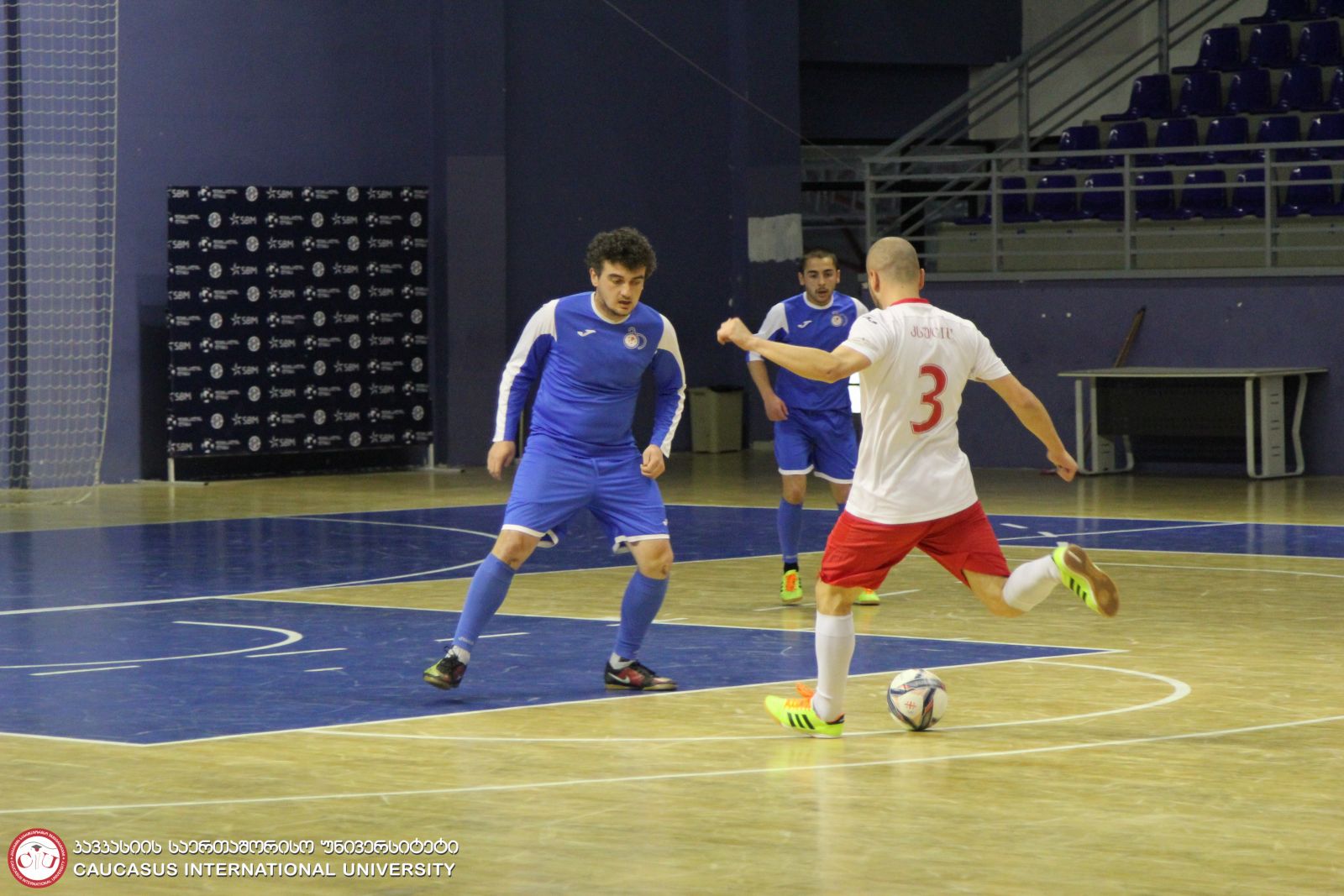 კსუ-ს საფეხბურთო გუნდმა გურამ თავართქილაძის სასწავლო უნივერსიტეტი ანგარიშით 4:1 დაამარცხა