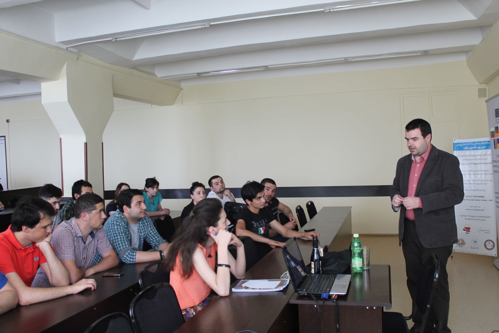 ჩეხი პროფესორის სტანისლავ კლაზარის ვიზიტი კსუ_ში 