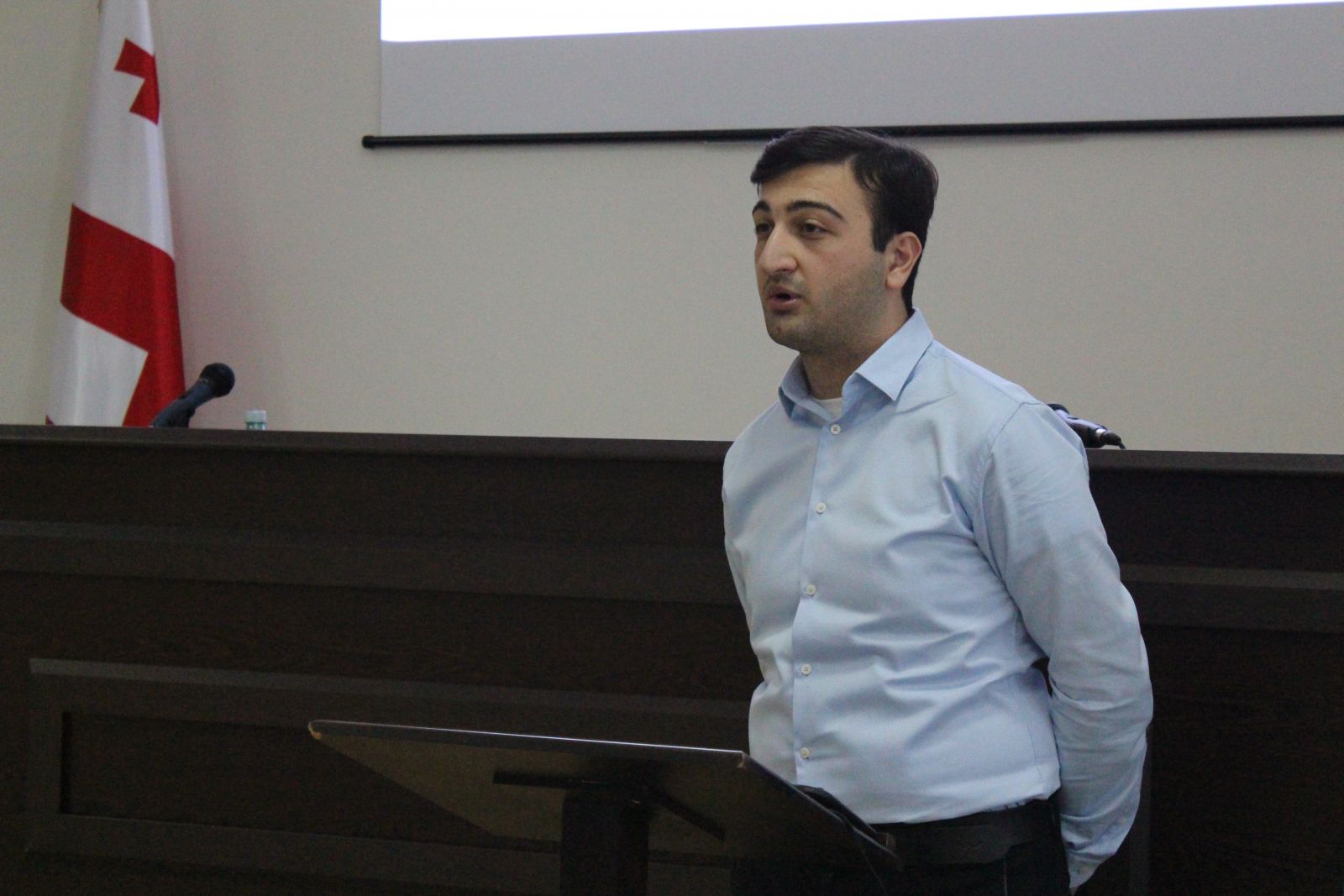 კონსალტინგური კომპანია Instcons – Institute of Consulting-ის წარმომადგენლის შეხვედრა სტუდენტებთან