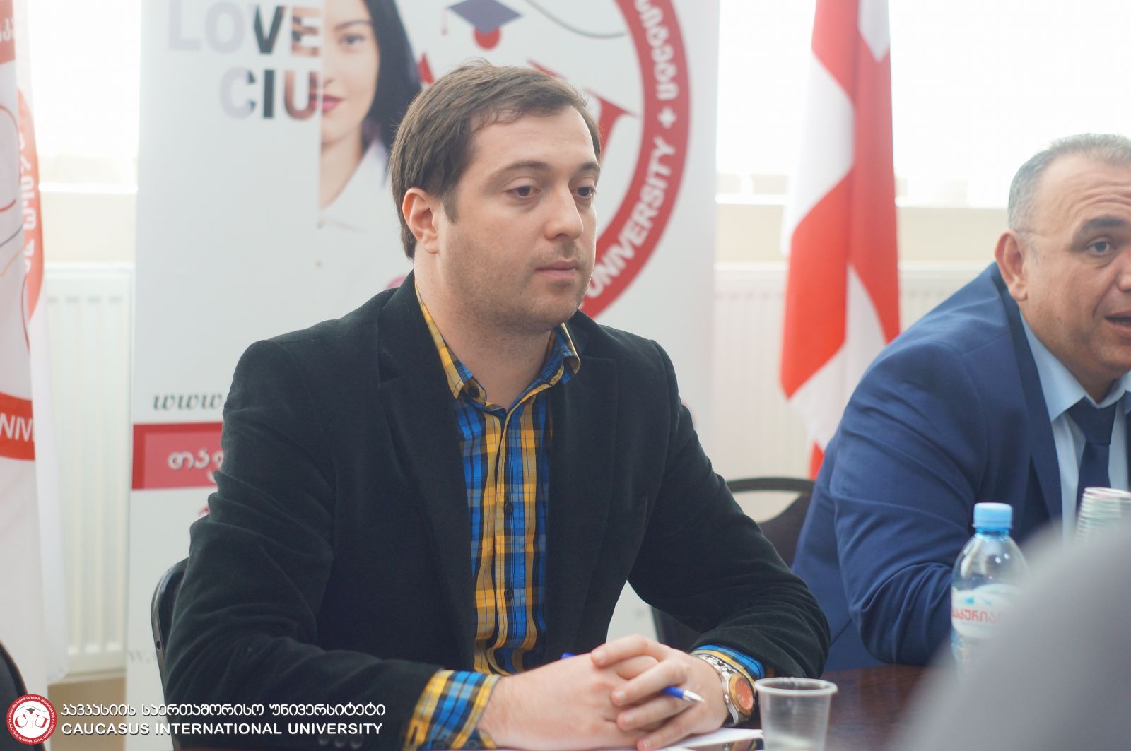 სამართლის ფაკულტეტის სტუდენტების შეხვედრა ირაკლი ნადარეიშვილთან 