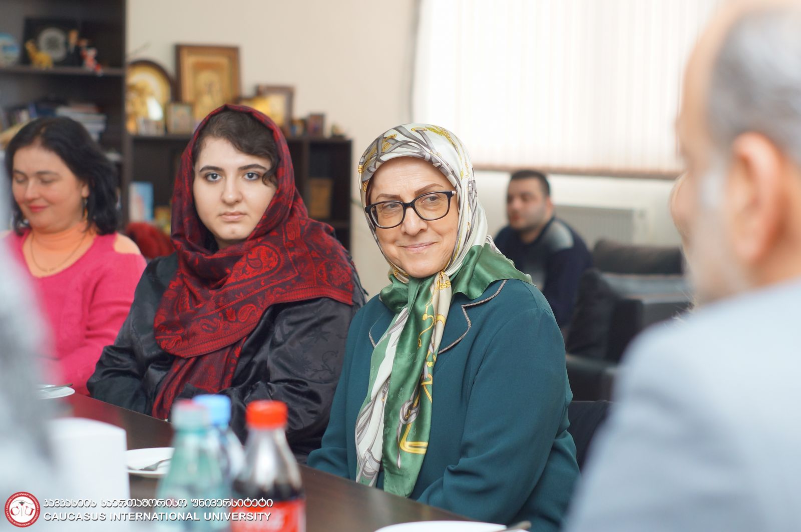 თეირანის უნივერსიტეტის წარმომადგენლები კსუ-ში