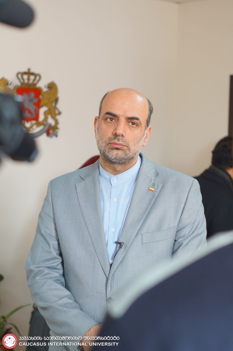 თეირანის უნივერსიტეტის წარმომადგენლები კსუ-ში