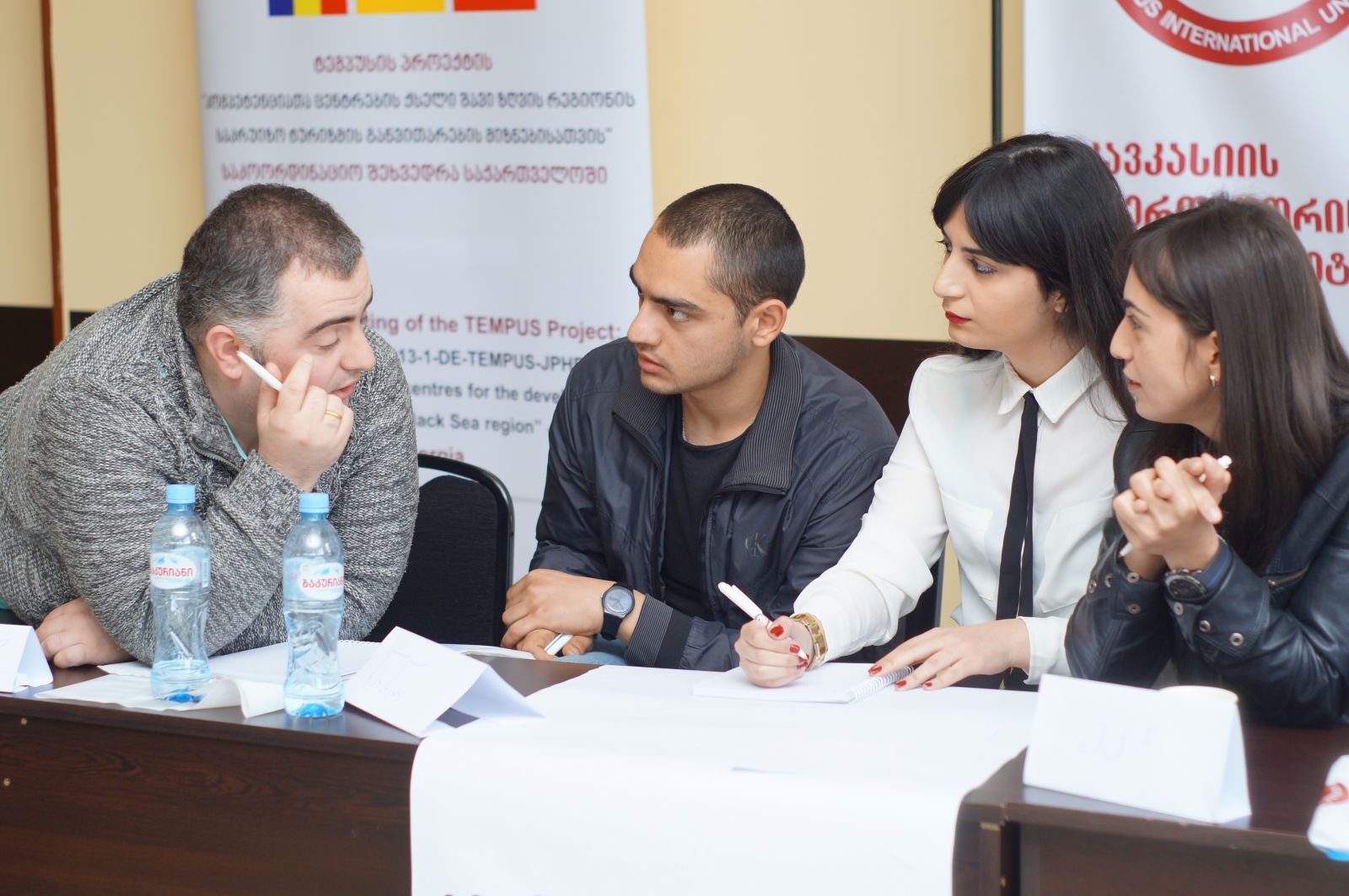 ტრენინგ კურსი - კვების პროდუქტებისა და სასმელების ხარისხის მართვა ტურიზმში - დაიწყო