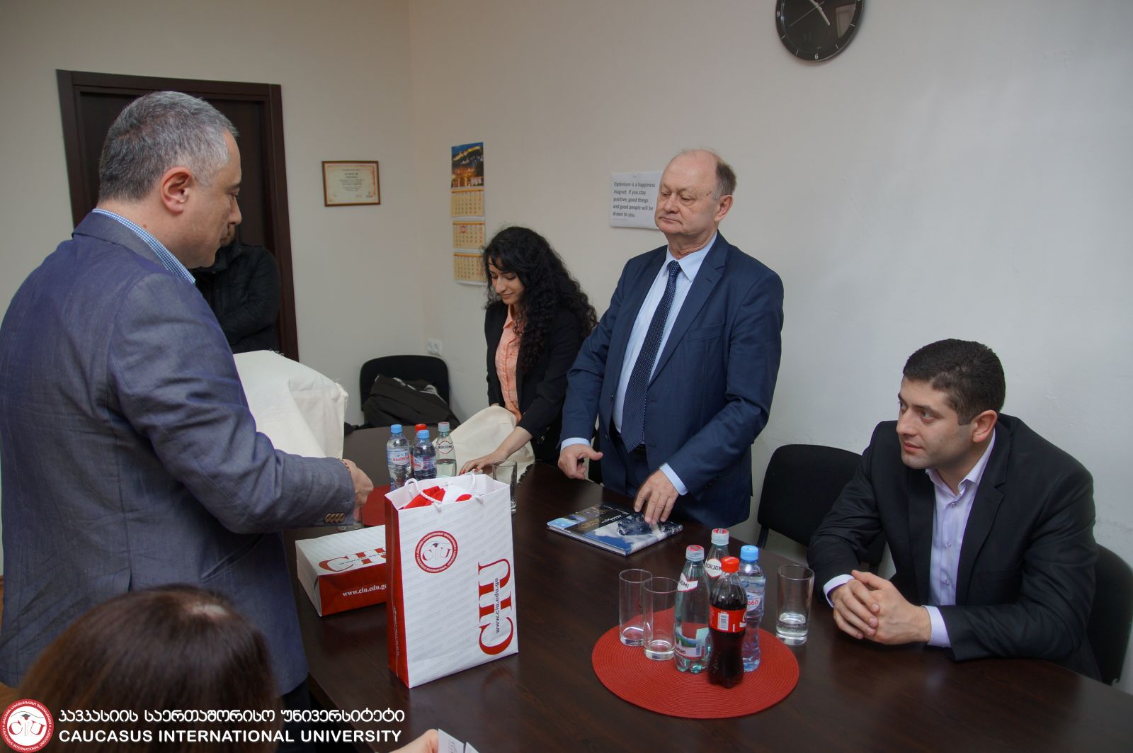 პოლონეთის ლოძის უნივერსიტეტის რექტორის ვიზიტი კსუ-ში