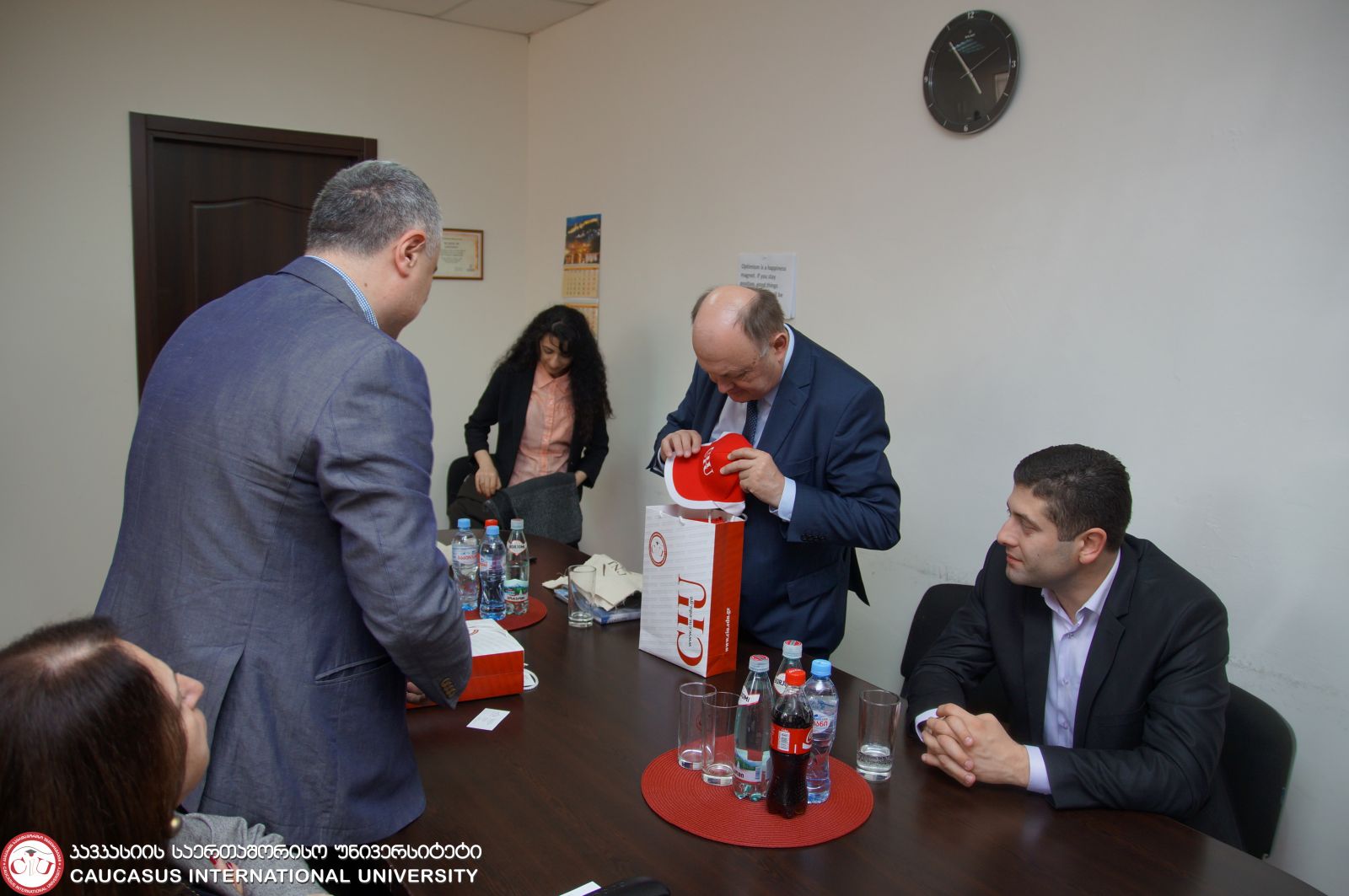 პოლონეთის ლოძის უნივერსიტეტის რექტორის ვიზიტი კსუ-ში