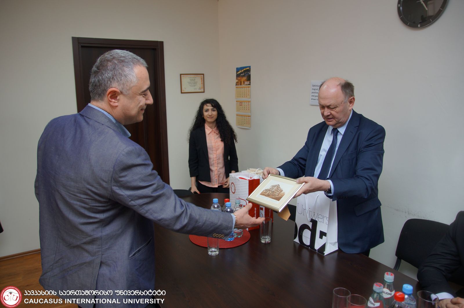 პოლონეთის ლოძის უნივერსიტეტის რექტორის ვიზიტი კსუ-ში