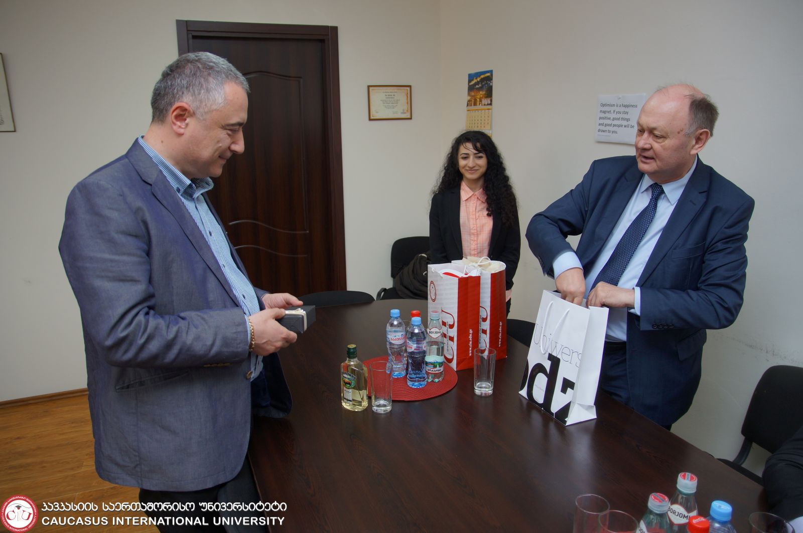 პოლონეთის ლოძის უნივერსიტეტის რექტორის ვიზიტი კსუ-ში