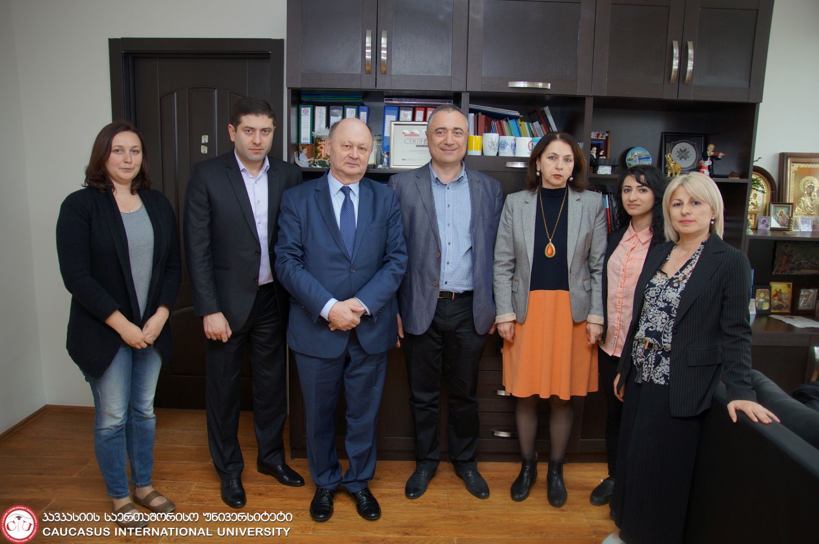პოლონეთის ლოძის უნივერსიტეტის რექტორის ვიზიტი კსუ-ში