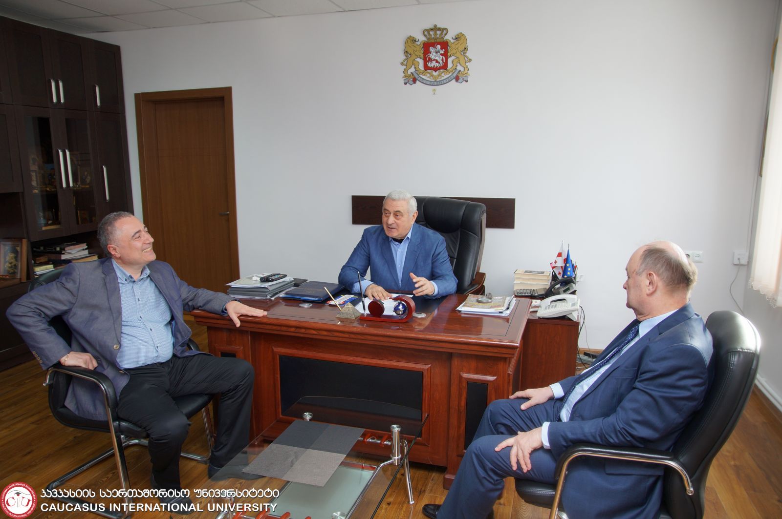 პოლონეთის ლოძის უნივერსიტეტის რექტორის ვიზიტი კსუ-ში