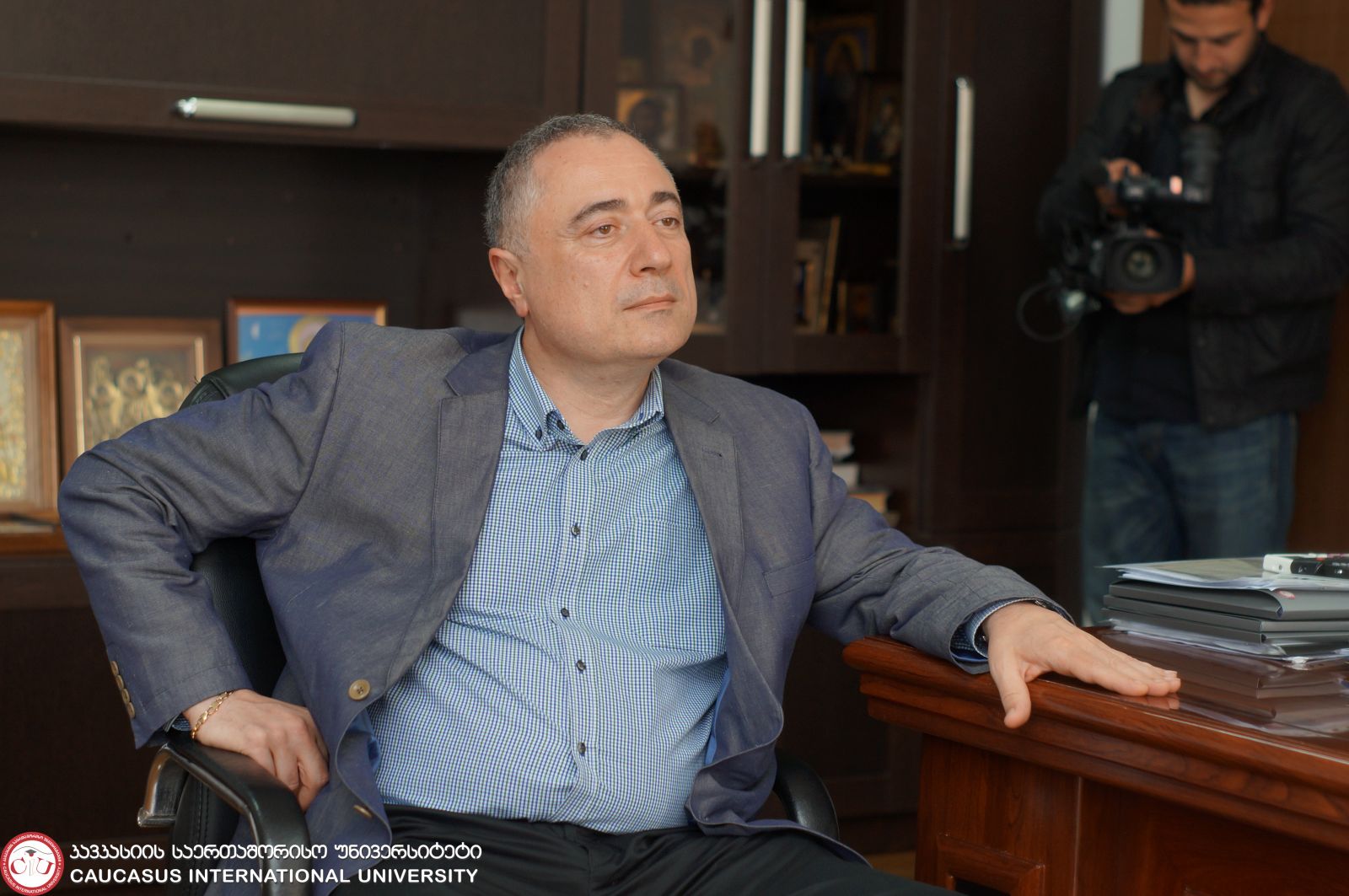 პოლონეთის ლოძის უნივერსიტეტის რექტორის ვიზიტი კსუ-ში