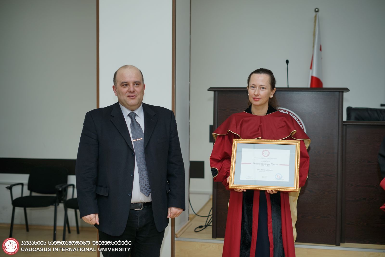 ელზბიეტა კარსკას საპატიო დოქტორის წოდება მიენიჭა