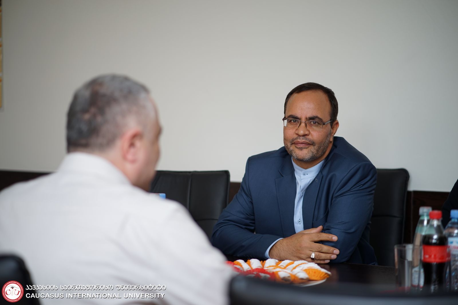 Meeting with Head of Culture Department of the Islamic Republic of Iran - Hamid Mustafavi