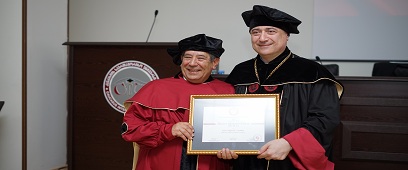 Cambas Santos Miguel Filipe, Professor at University of Alcala Was Awarded Title of Honorary Doctor  