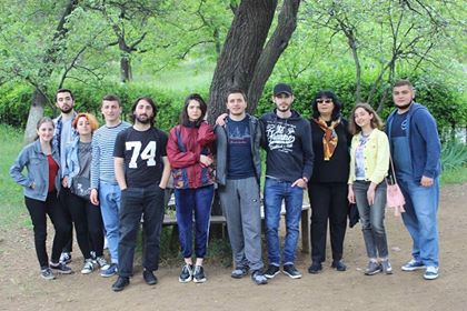 Outdoor Lecture Was Organized Within the Framework of the Course - Life and Culture of the Caucasian People