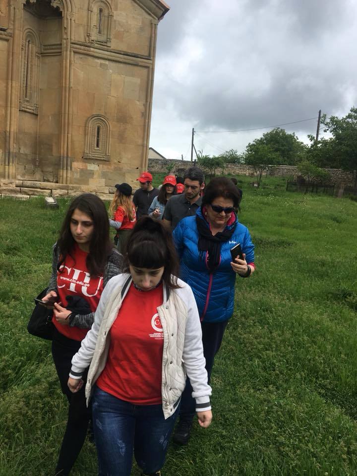 Tourism Program Students Visited Uplistsikhe, Ertatsminda and Ateni Sioni Within the frame of Outdoor Lecture
