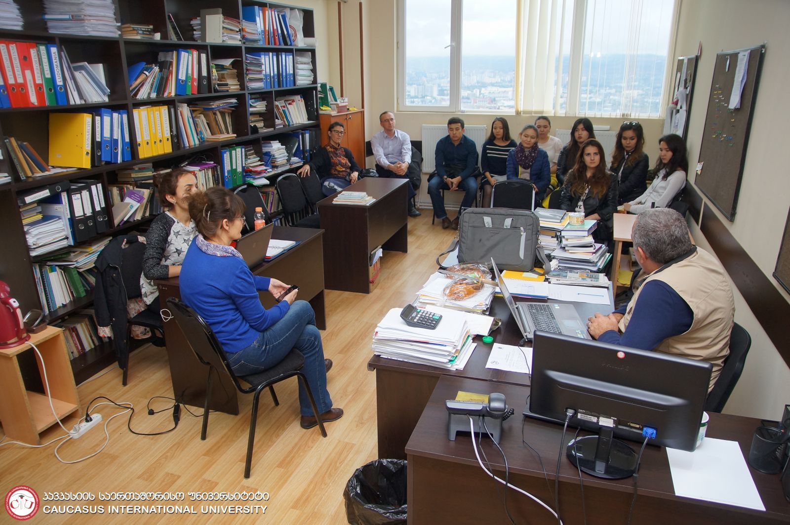 ნაზარბაევის სახელობის უნივერსიტეტის დელეგაცია კსუ-ში