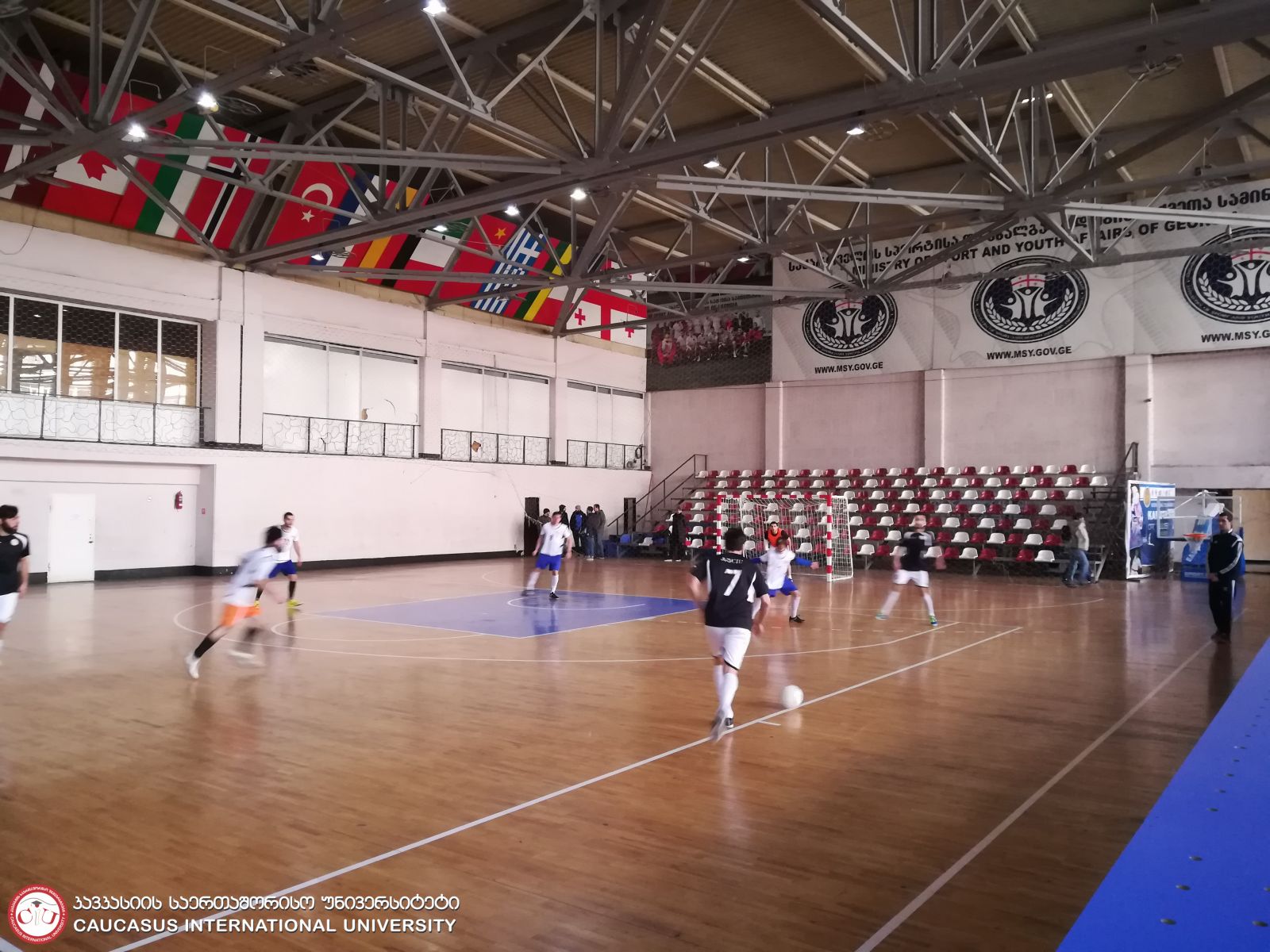 კსუ-ს საფეხბურთო გურდმა ევრორეგიონული სასწავლო უნივერსიტეტი ანგარიშით 17:0 დაამარცხა