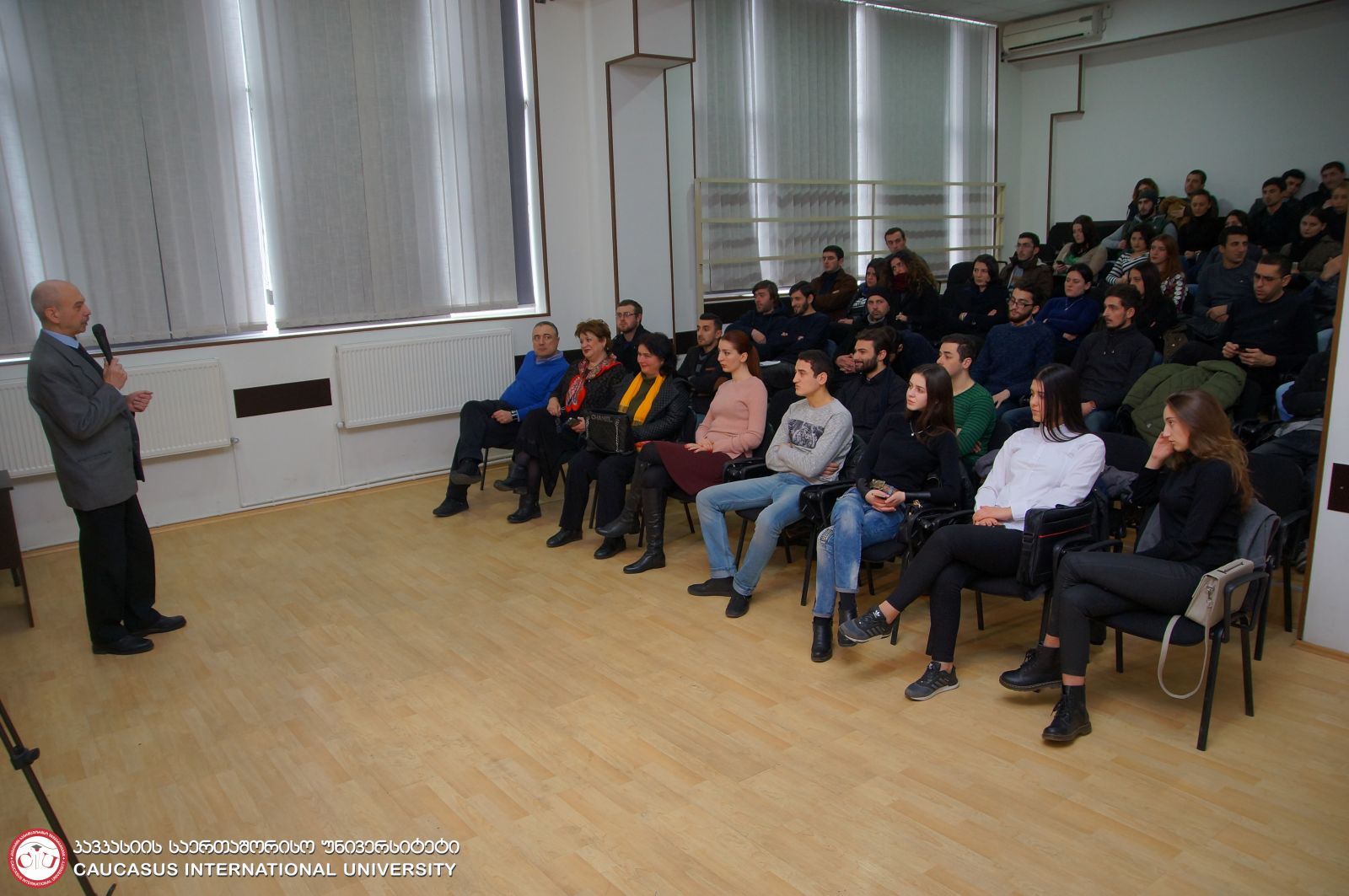 პეტრე მამრაძის საჯარო ლექცია