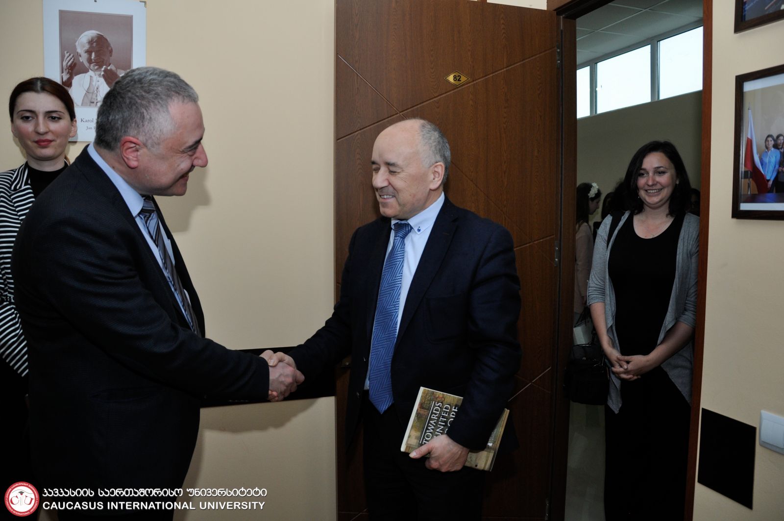 ირინე სხირტლაძის სახელობის პოლონური ენისა და კულტურის ცენტრის გახსნა