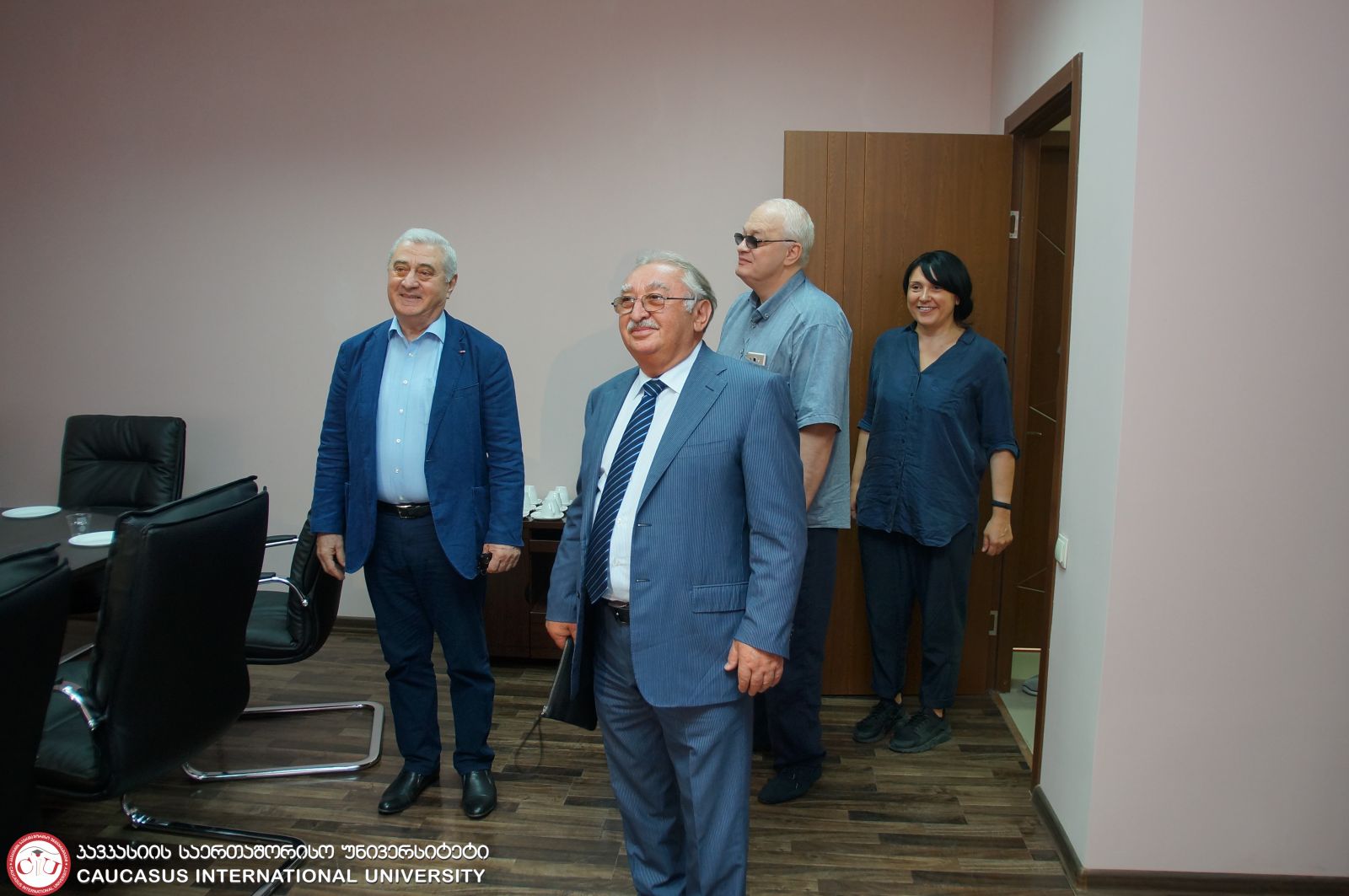 ოდლარ იურდუს რექტორი ახმედ ვალიევის ვიზიტი კსუ-ში
