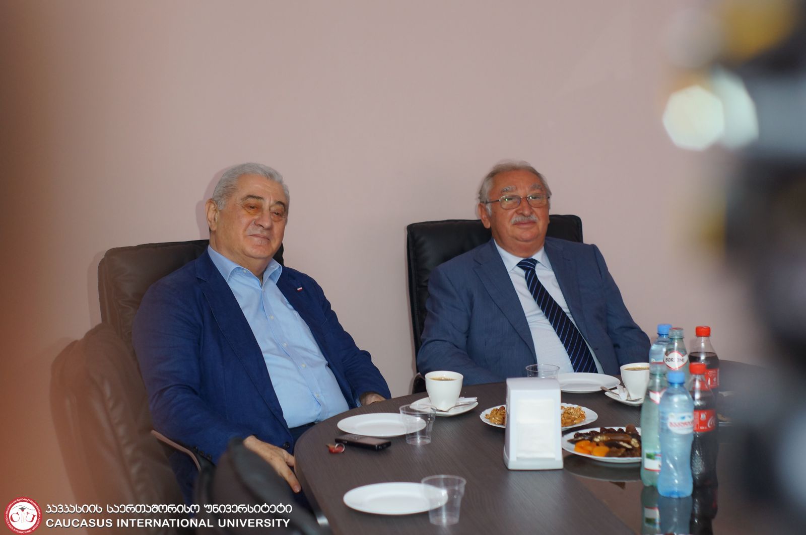 ოდლარ იურდუს რექტორი ახმედ ვალიევის ვიზიტი კსუ-ში