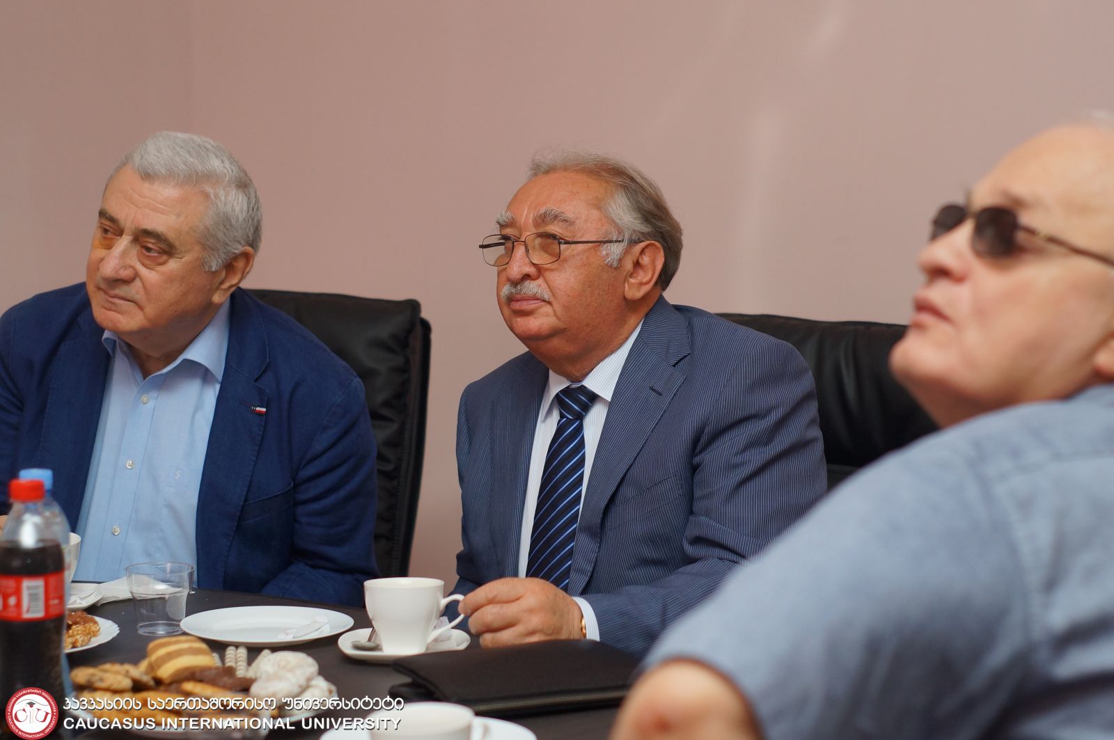 ოდლარ იურდუს რექტორი ახმედ ვალიევის ვიზიტი კსუ-ში