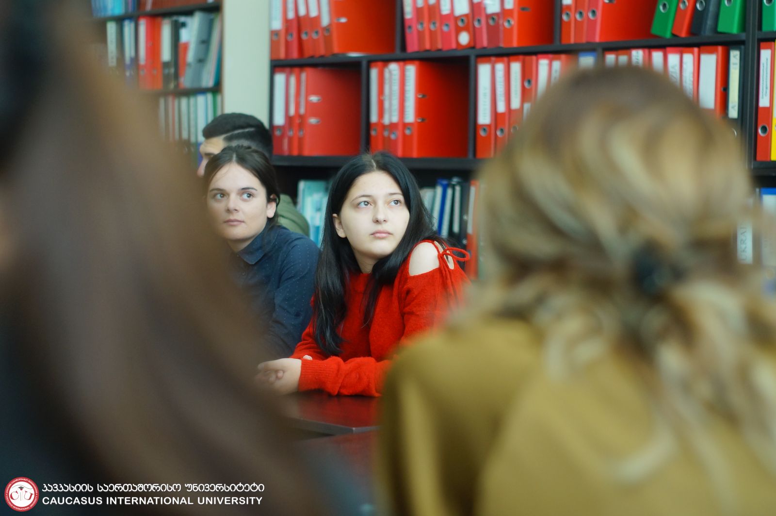 შეხვედრა საქართველოს ნავთობისა და გაზის კორპორაციის კორპორატიული მართვის დეპარტამენტის უფროსთან