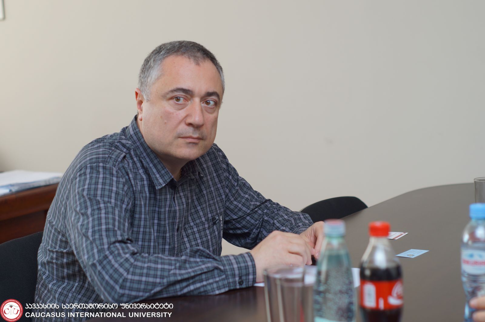 საადის ფონდის წარმომადგენლები კსუ-ში