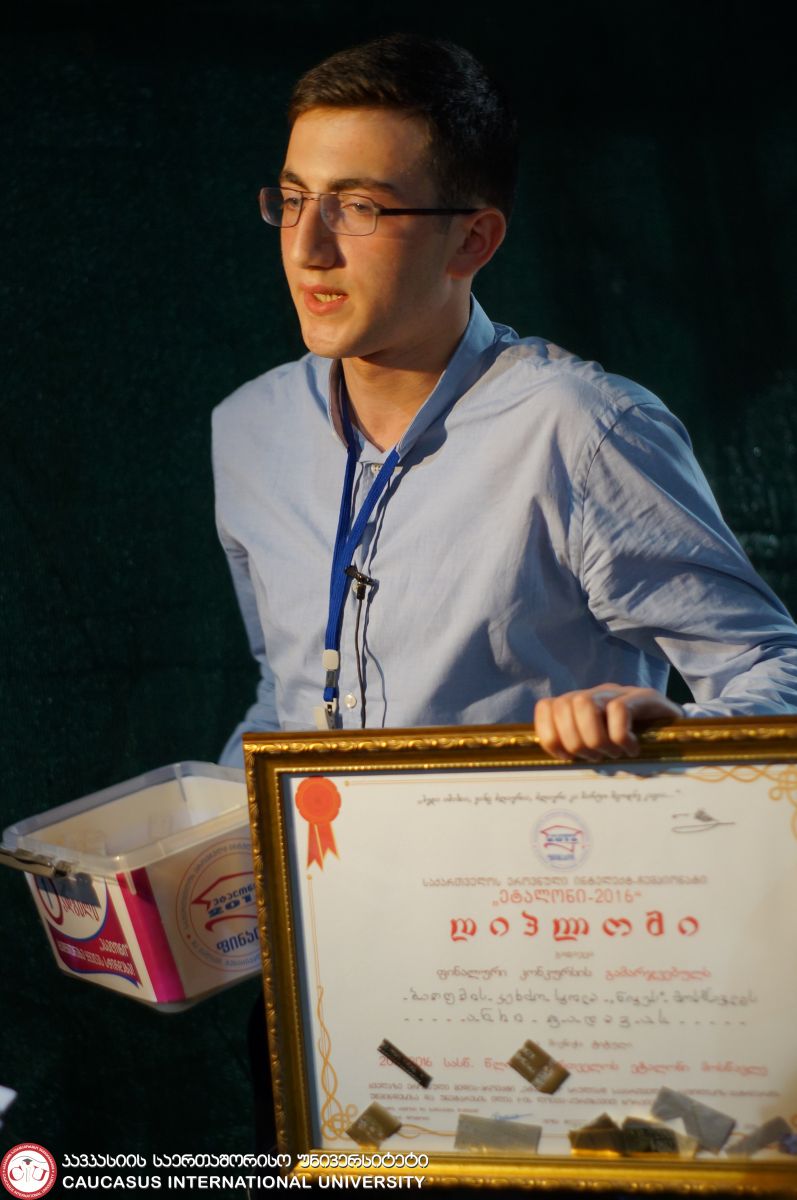 Anri Paghava, a Pupil Became Georgian Etalon of 2015-2016 Academic Year