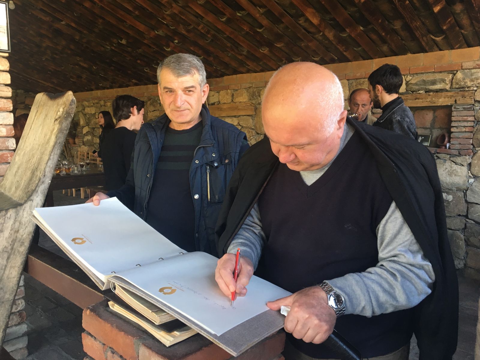 გასვლითი ლექცია ნაფარეულის ღვინის მარანში