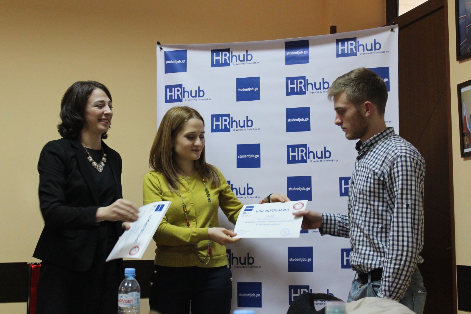 studentJobs.ge-ის ტრენინგი კსუ-ში