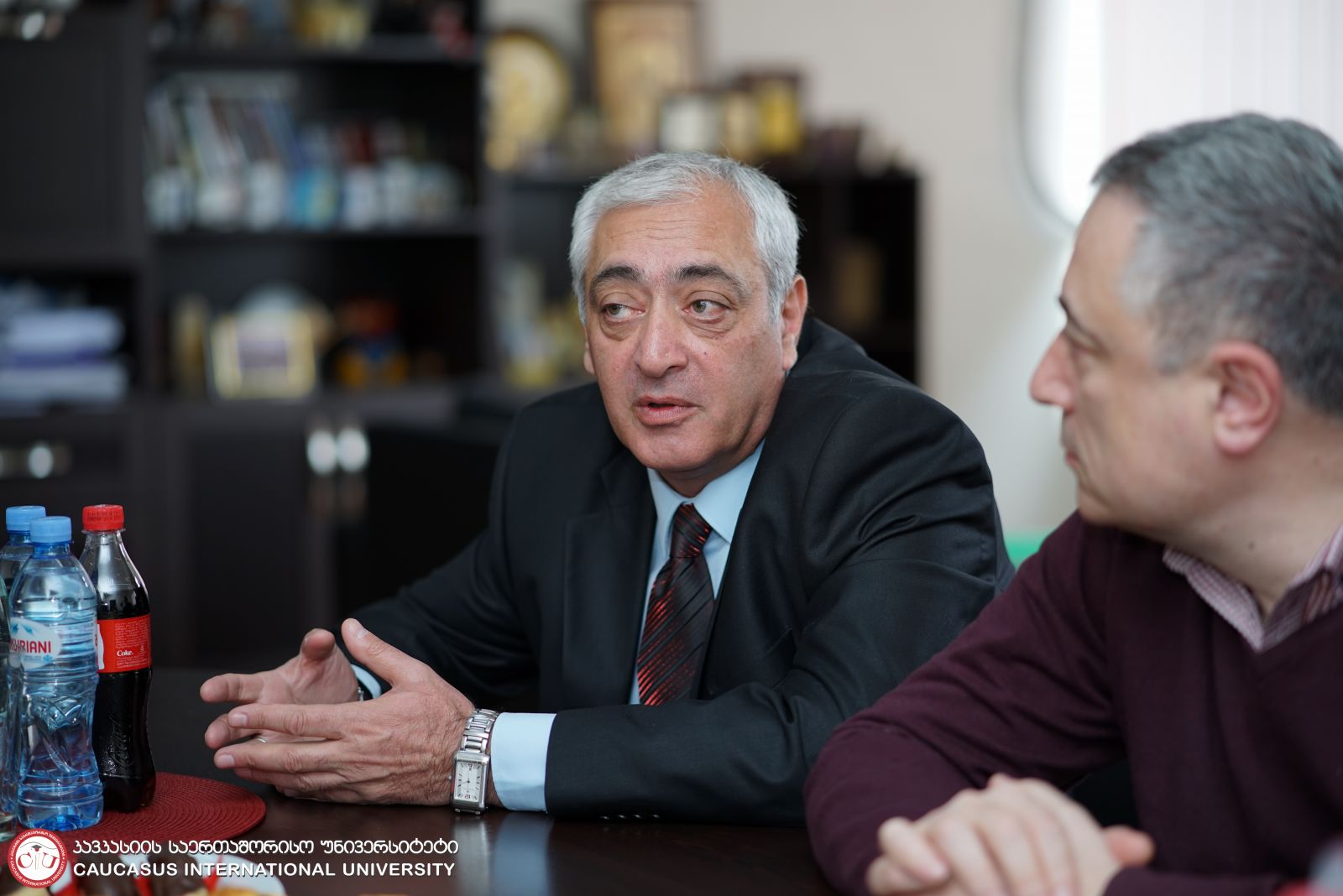 ლიტვის კლაიპედას გამოყენებითი მეცნიერებების სახელმწიფო უნივერსიტეტის წარმომადგენლები კსუ-ში