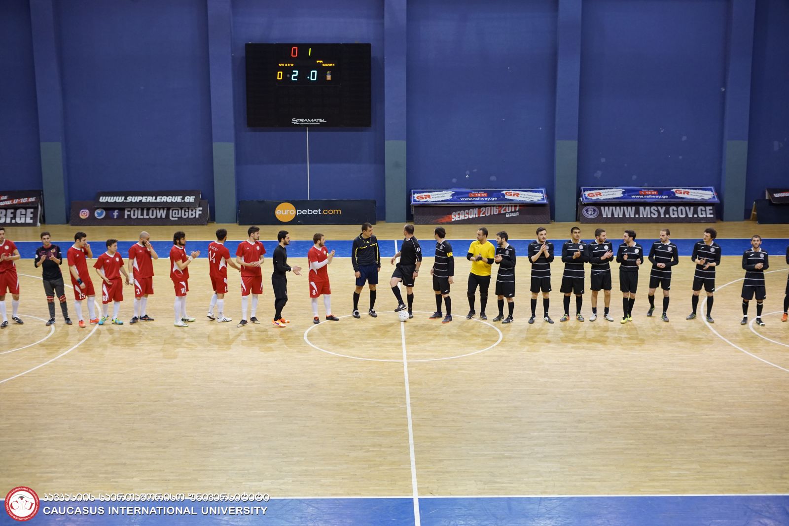 კსუ-ს საფეხბურთო გუნდმა პირველი თამაში გამარჯვებით დაასრულა