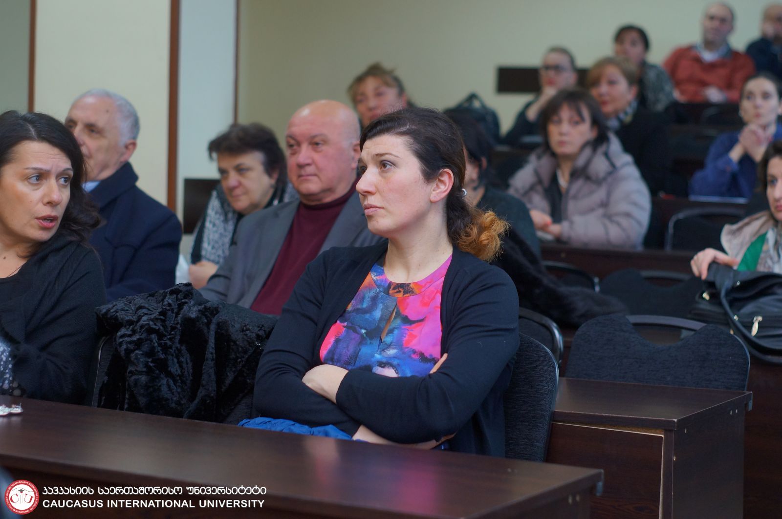 ლალი მეკოკიშვილის შეხვედრა აკადემიურ პერსონალთან
