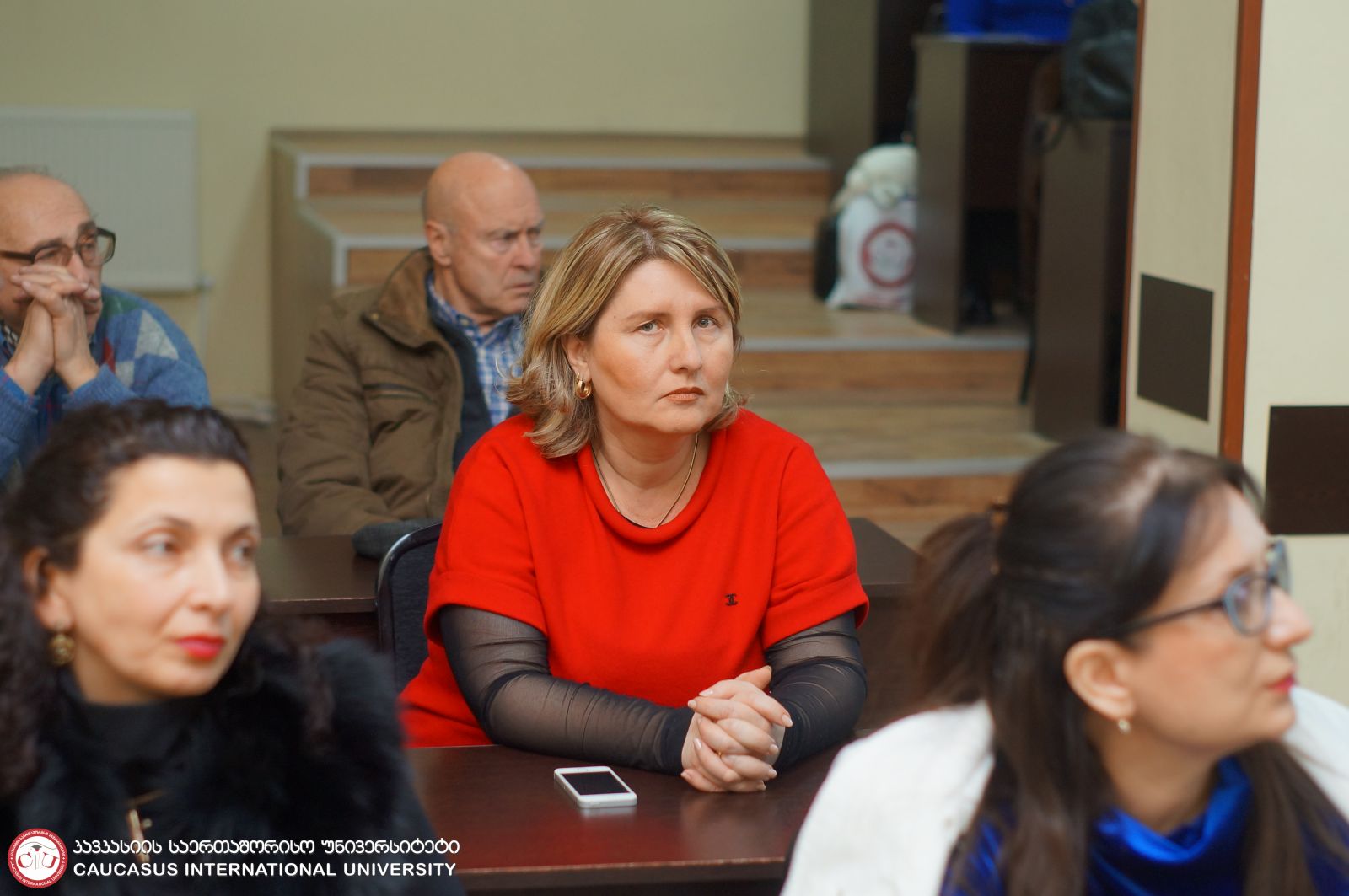 ლალი მეკოკიშვილის შეხვედრა აკადემიურ პერსონალთან