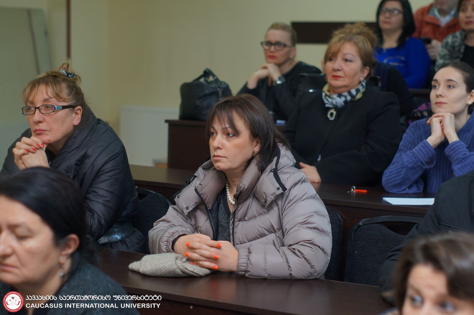ლალი მეკოკიშვილის შეხვედრა აკადემიურ პერსონალთან