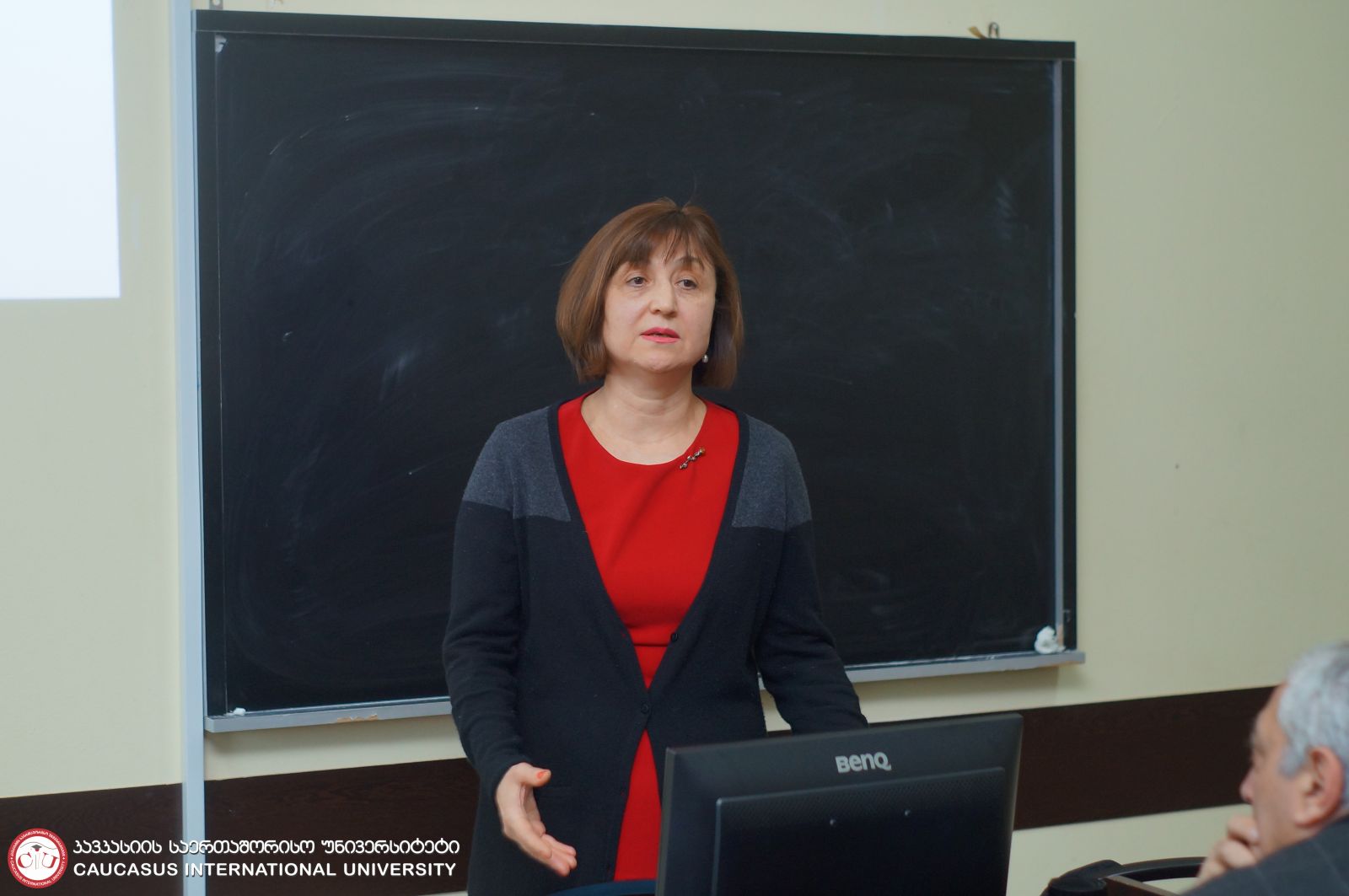 ლალი მეკოკიშვილის შეხვედრა აკადემიურ პერსონალთან