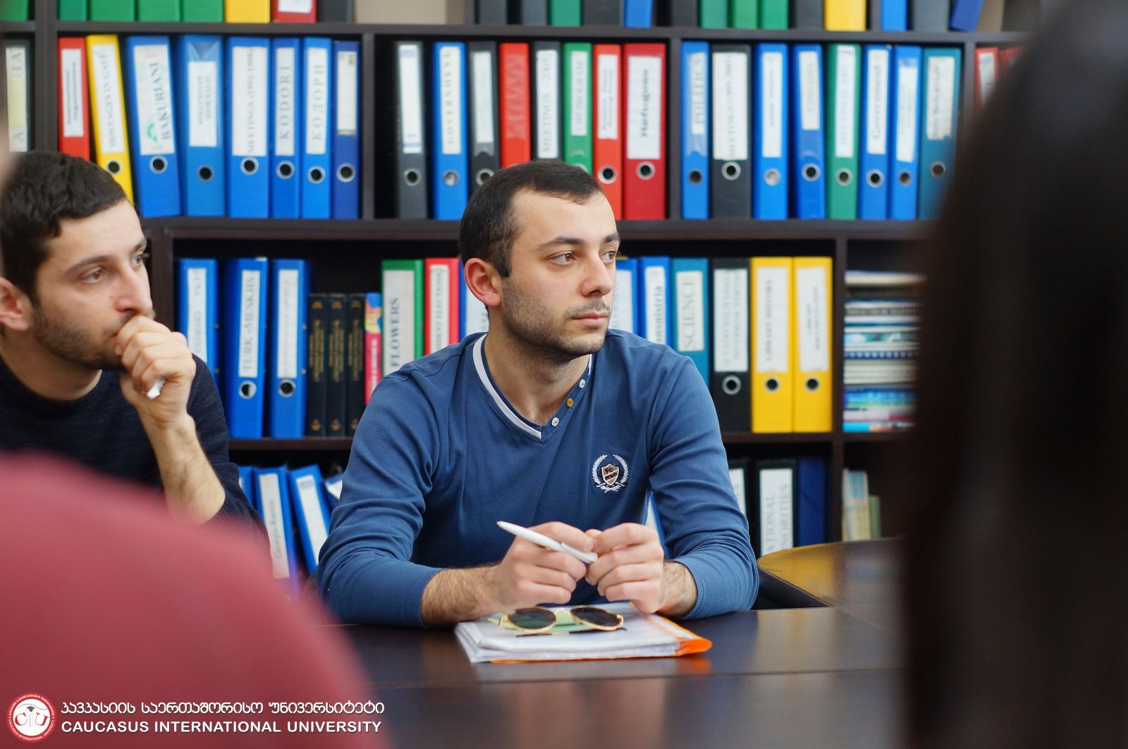 Shairbek Juraev, PhD Student at University of Saint Andrews Met CIU Students