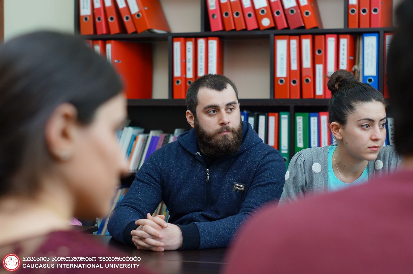 Shairbek Juraev, PhD Student at University of Saint Andrews Met CIU Students