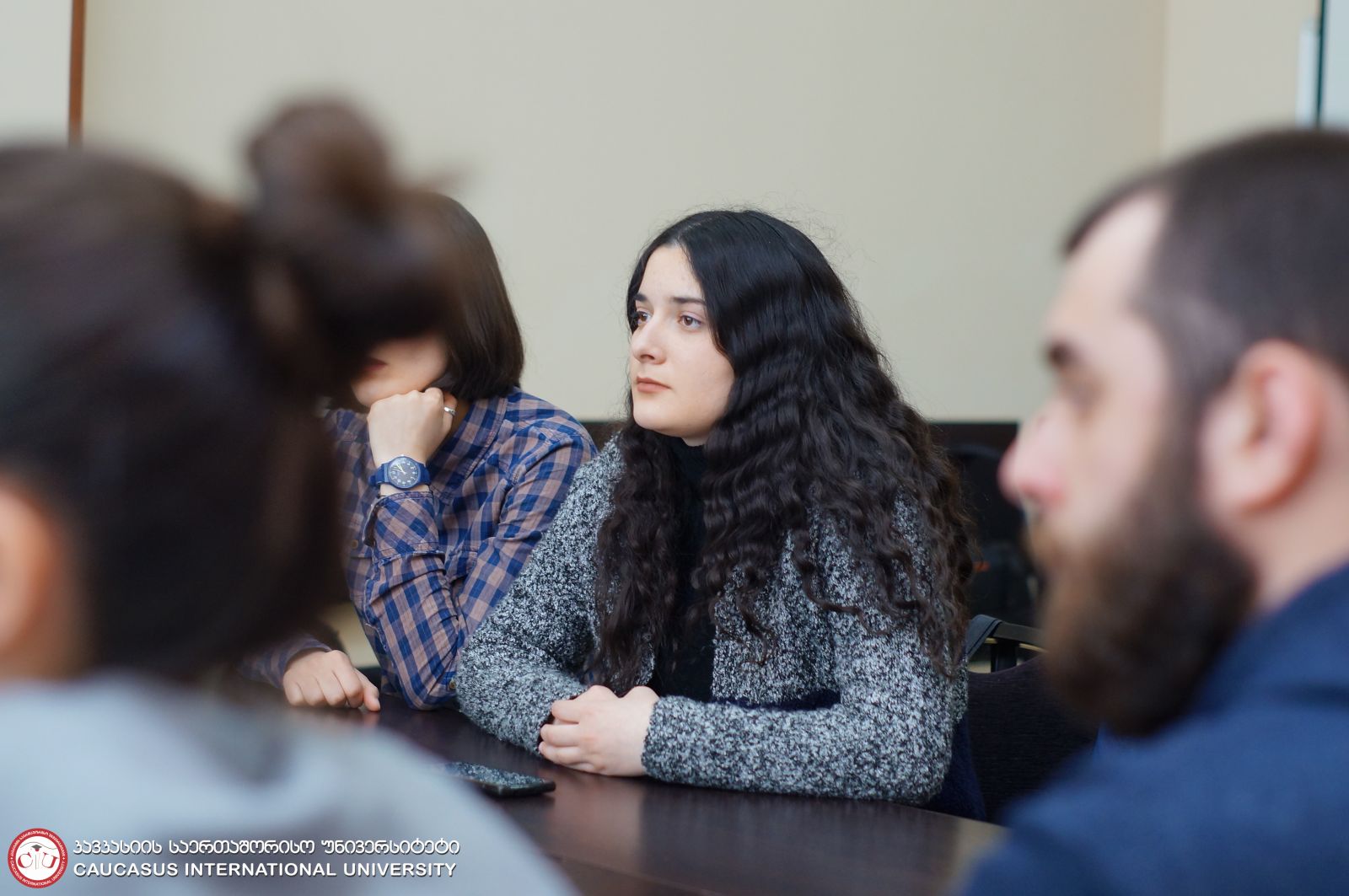 Shairbek Juraev, PhD Student at University of Saint Andrews Met CIU Students