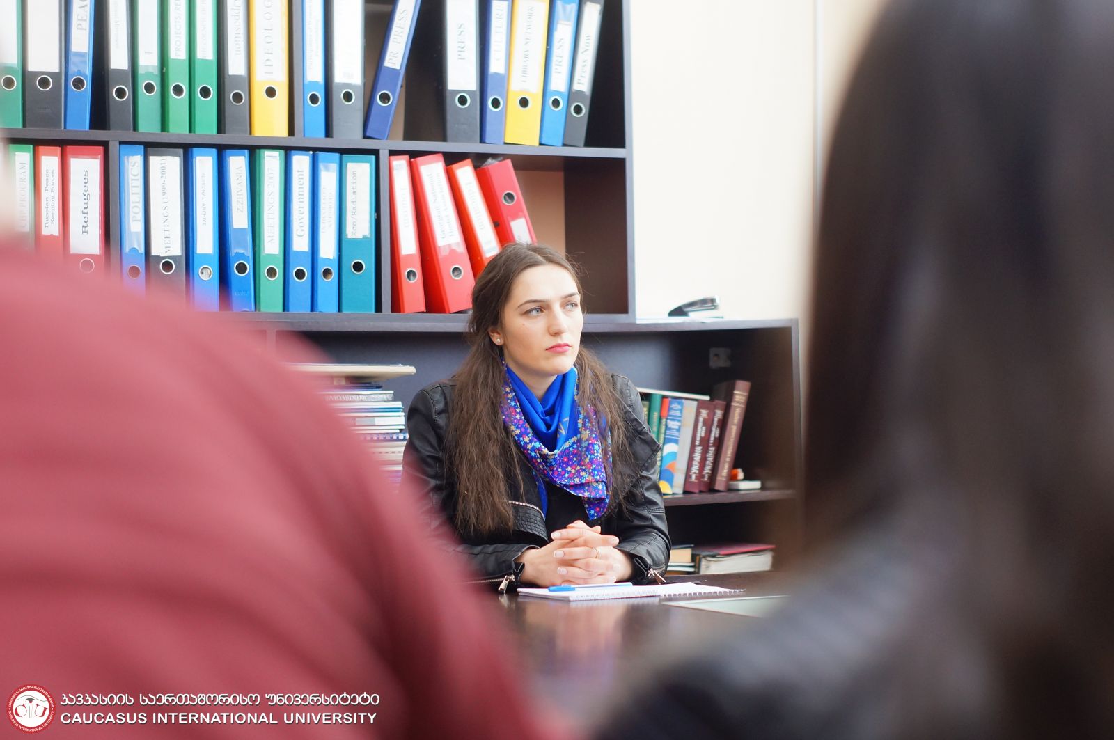 Shairbek Juraev, PhD Student at University of Saint Andrews Met CIU Students