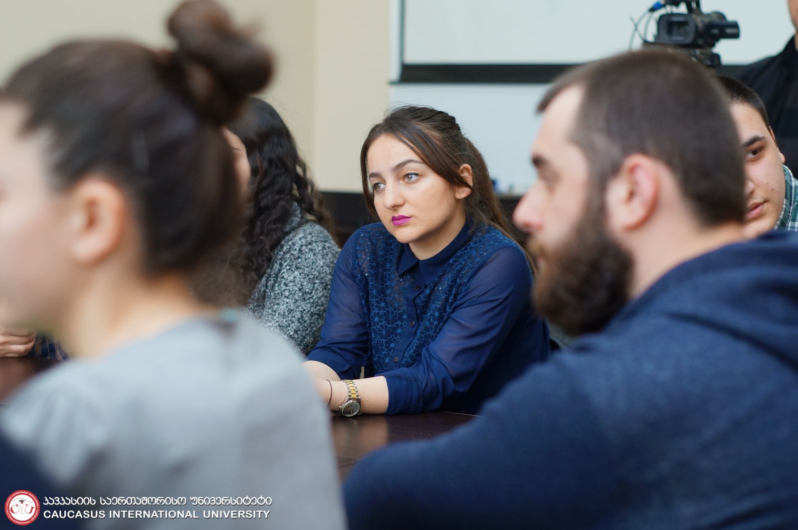 Shairbek Juraev, PhD Student at University of Saint Andrews Met CIU Students