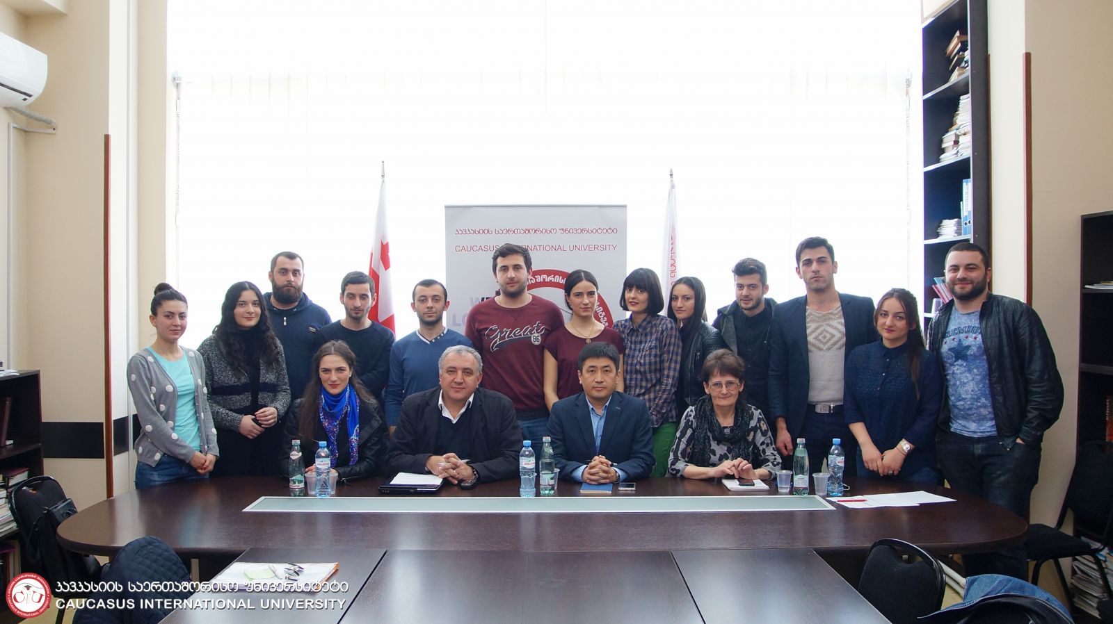 Shairbek Juraev, PhD Student at University of Saint Andrews Met CIU Students