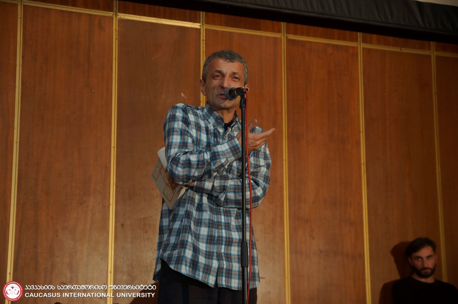 Presentation of Poet Eduard Ugulava’s Book “Silver Bullets” and Evening of Poetry