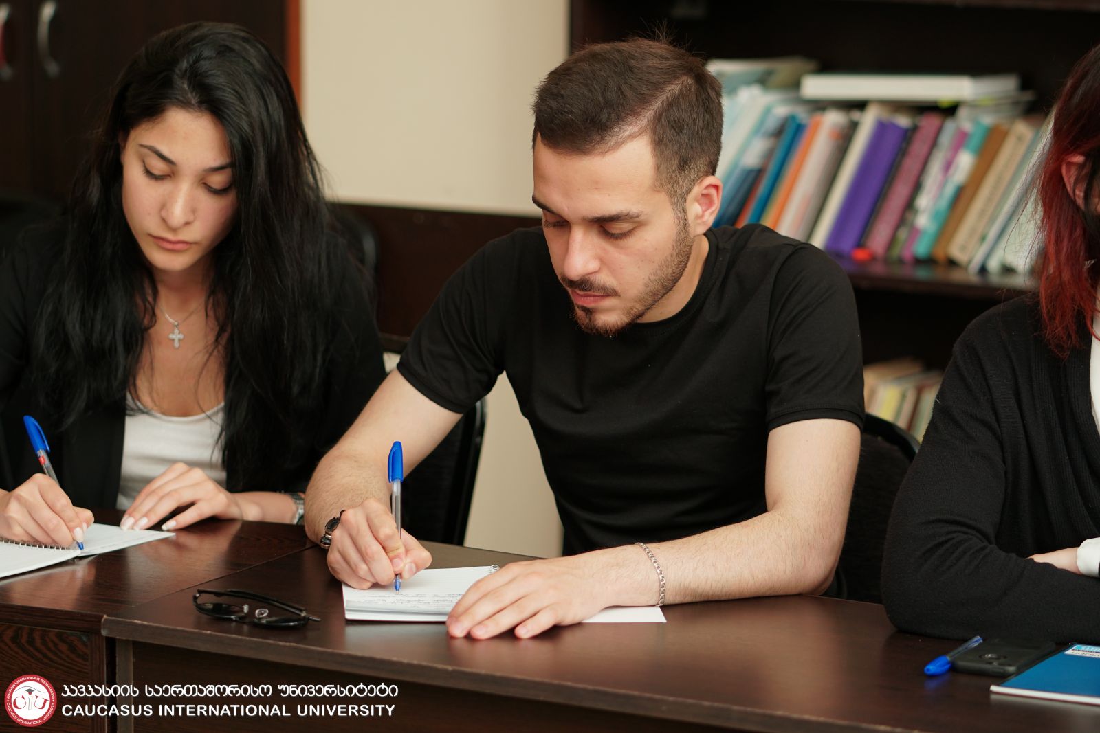 სამართლის ფაკულტეტის სტუდენტების ინიციატივით ჩატარებული ტენინგი