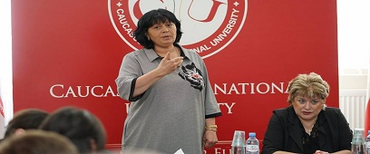Ketevan Shoshiahsvili Conducted a Public Lecture – National Consolidation and Restoration of Georgian Statehood – 26 May, 1918 at CIU