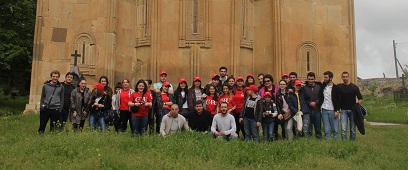 Tourism Program Students Visited Uplistsikhe, Ertatsminda and Ateni Sioni Within the frame of Outdoor Lecture