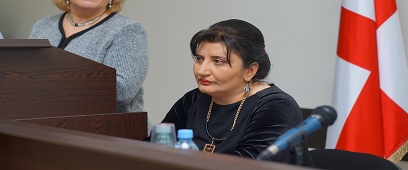 მანია გოგიძის დისერტაციის საჯარო დაცვა