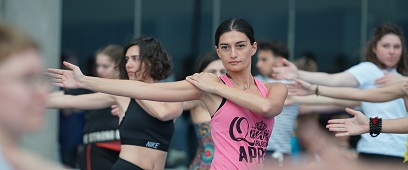 Yoga International Day at Mtatsminda Park
